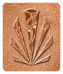 DF35-602-CP-SH-CP Copper Sunburst Shimmer Copper